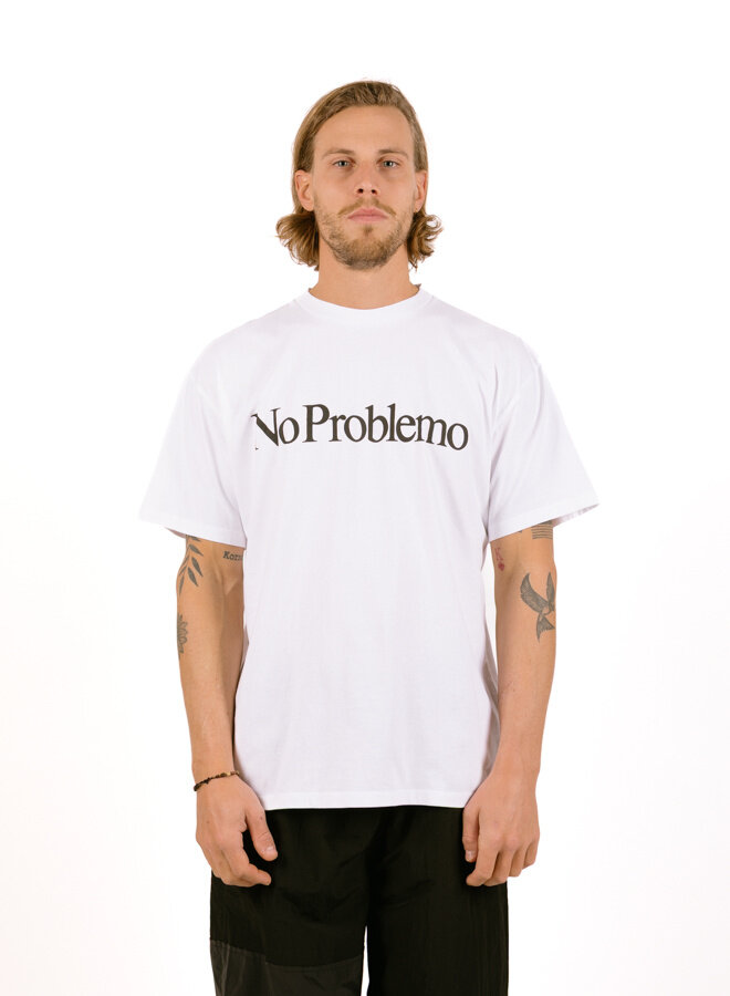No Problemo SS Tee White