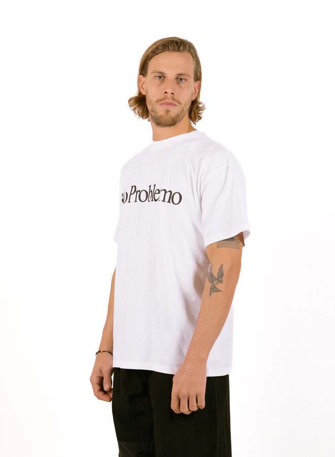No Problemo Ss Tee Men White