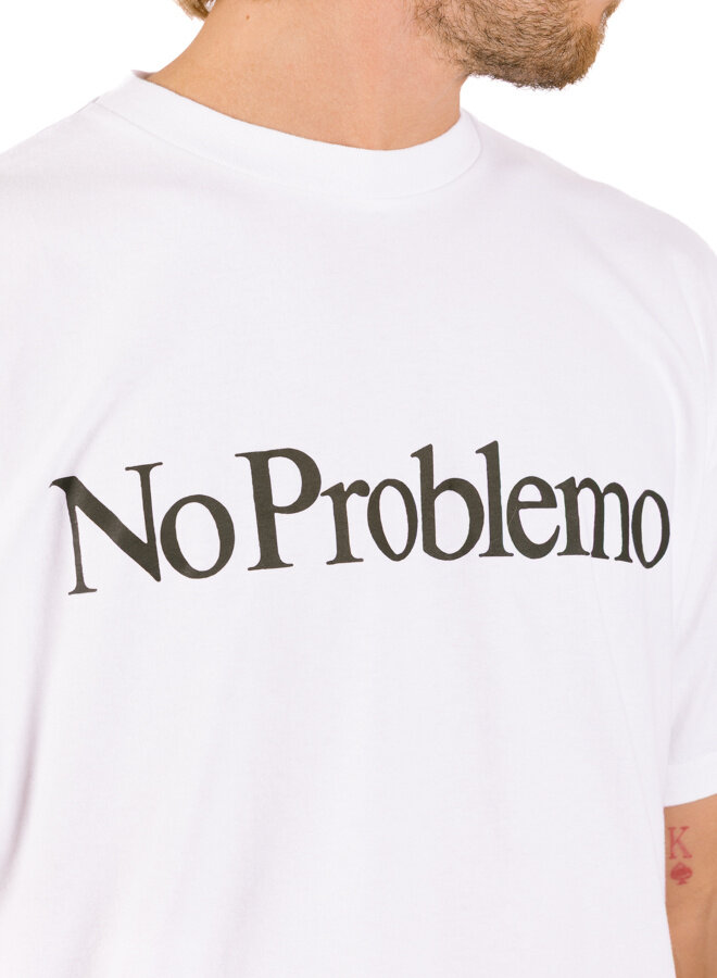 No Problemo SS Tee White