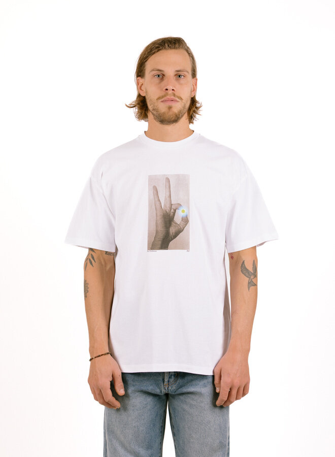 Pill Ss Tee Men White