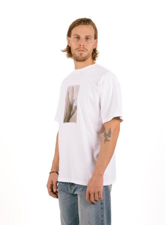 Pill Ss Tee Men White