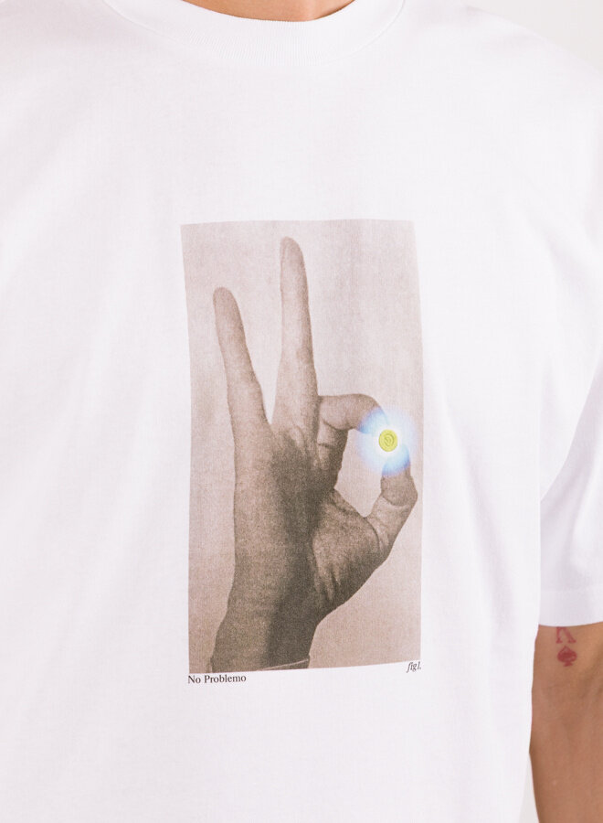 Pill Ss Tee Men White