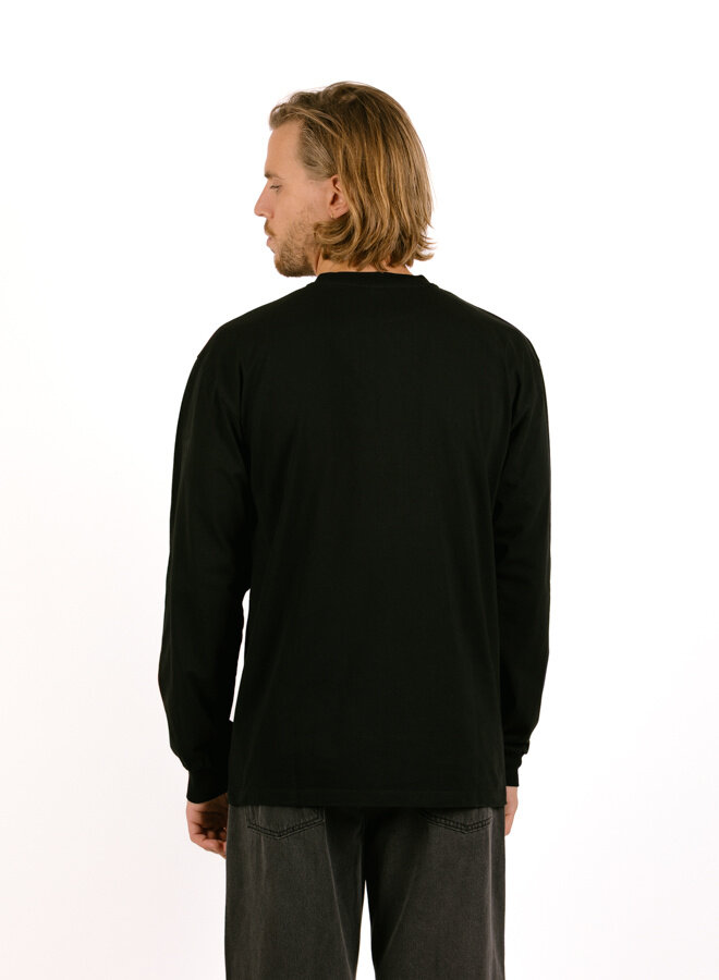 No Problemo LS Tee Black