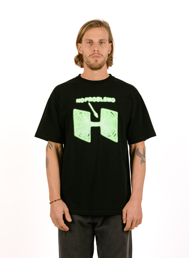 Wormhole Ss Tee Men Black