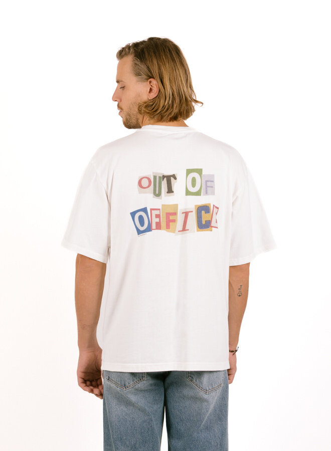 Out Of Office Newspaper Off White