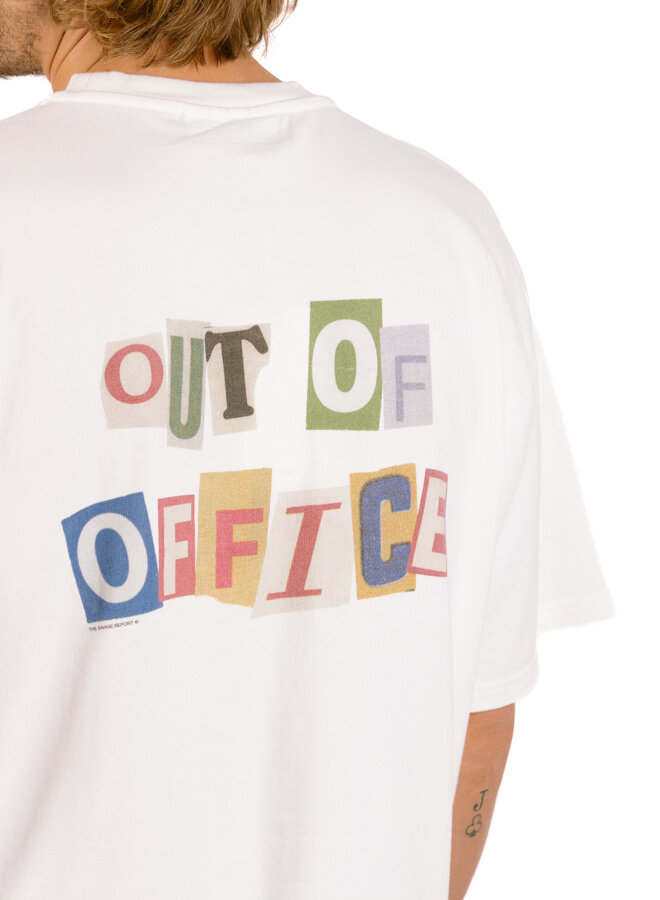 Out Of Office Newspaper Off White