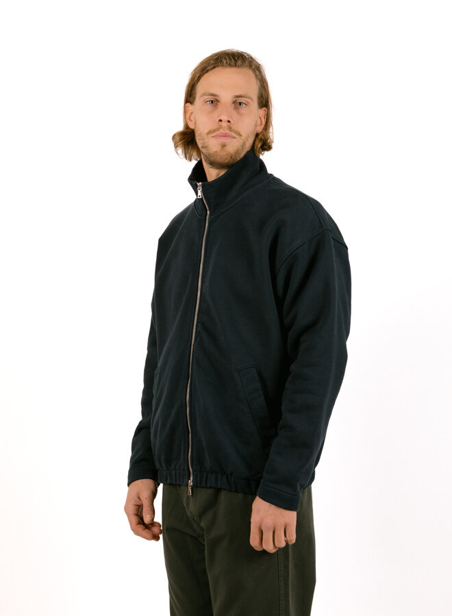 Zip Up Sweat Navy