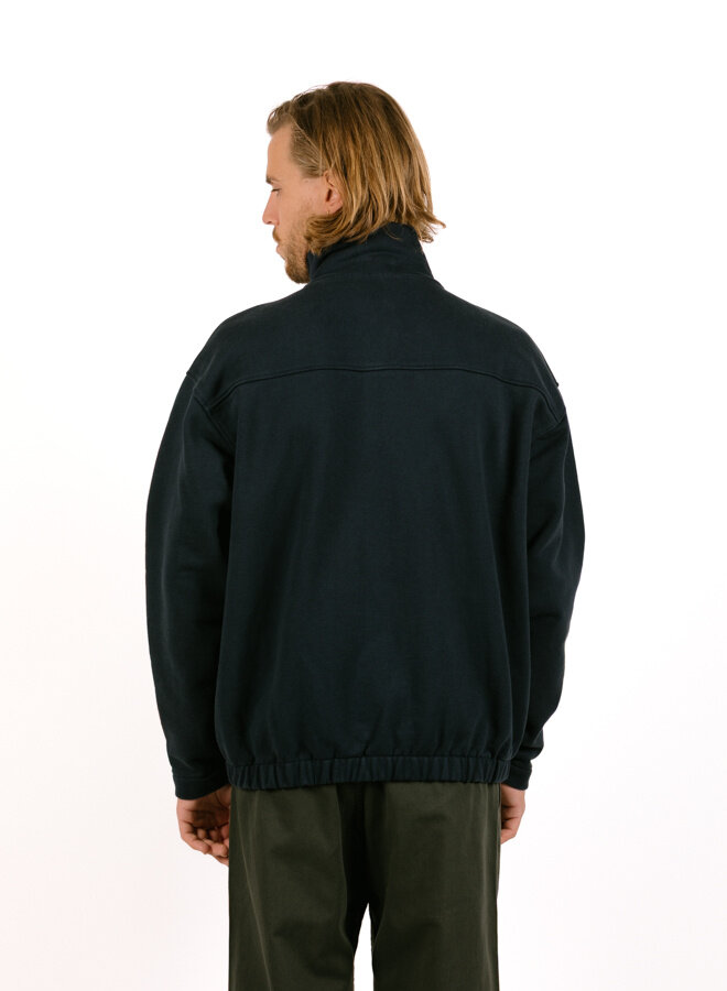 Zip Up Sweat Navy