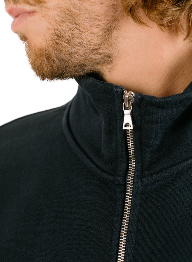 Zip Up Sweat Navy
