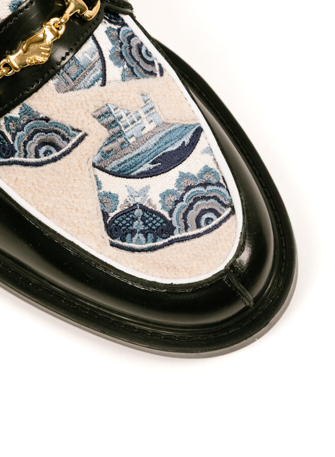 Loafer Broken Plate Black