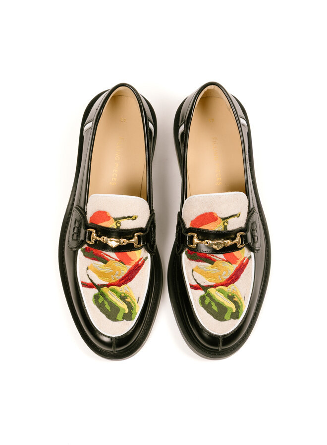 Filling Pieces Loafer Pepper 130 Black