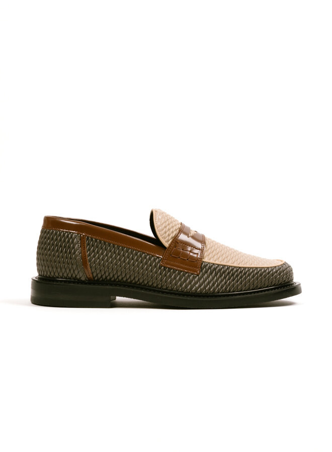 Loafer Reed 222 Beige / Green