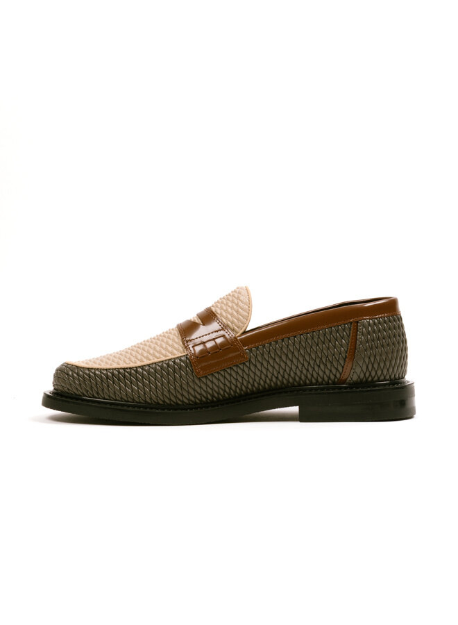 Loafer Reed Beige / Green
