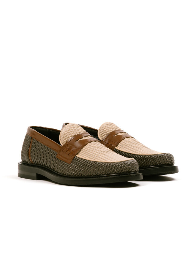 Loafer Reed Beige / Green