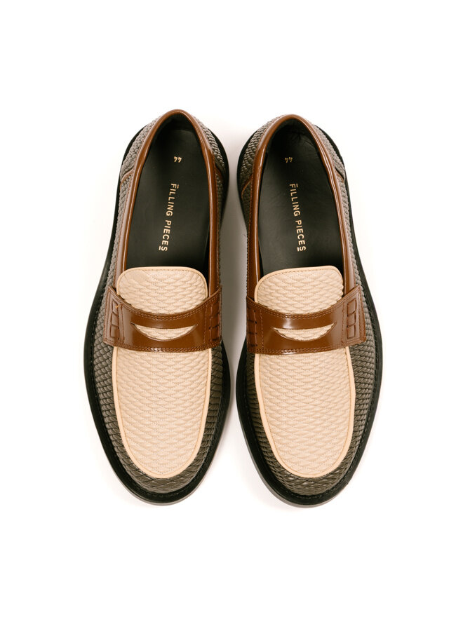 Loafer Reed Beige / Green