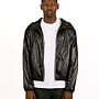 Arte Antwerp Shiny Nylon Jacket Black