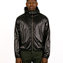 Shiny Nylon Jacket Black