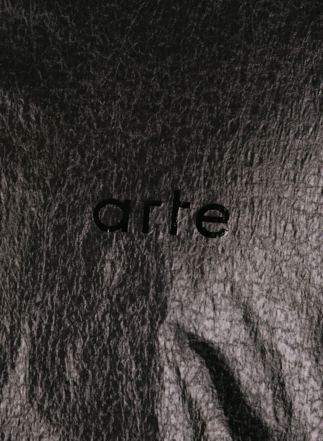 Arte Antwerp Shiny Nylon Jacket Black