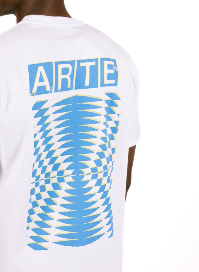 Arte Antwerp Back Graphic T-shirt White