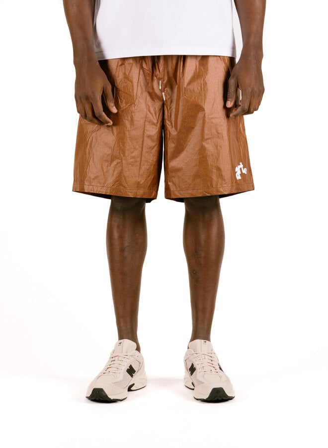 Arte Antwerp Big Logo Shorts Orange