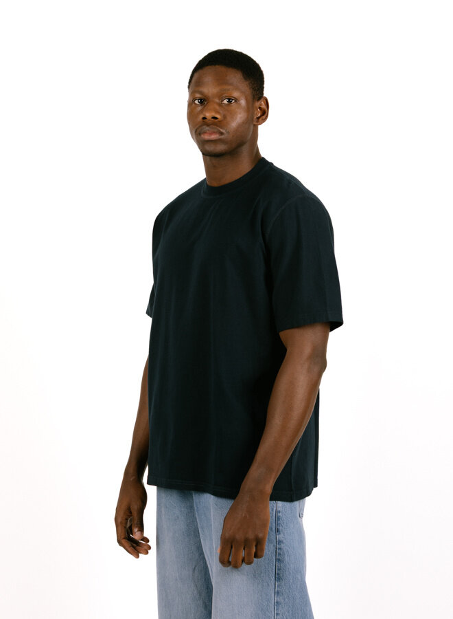 Blurry Back Print Navy