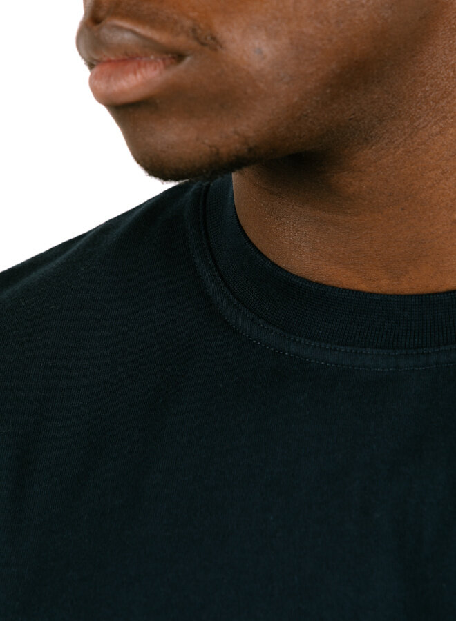 Blurry Back Print Navy