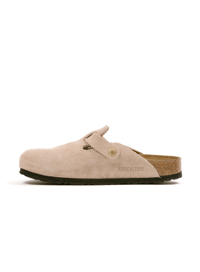 Boston Suede Leather Unisex Sandcastle