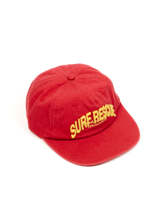 New Amsterdam Surf Association Surf Rescue Cap Scarlet