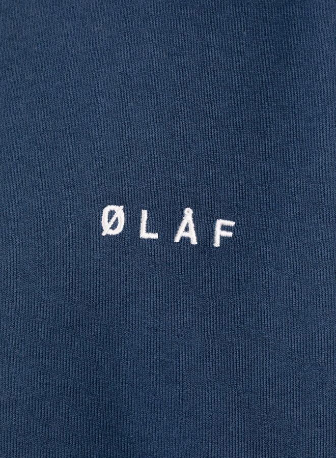 Script Friends Boxy Crewneck Navy