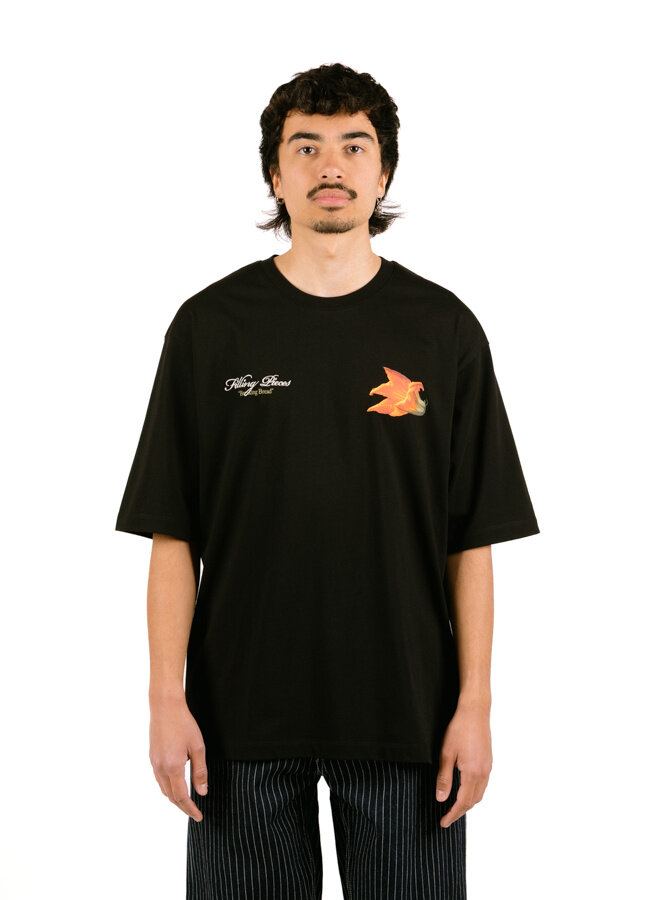 T-shirt Boxy Zucchini Black
