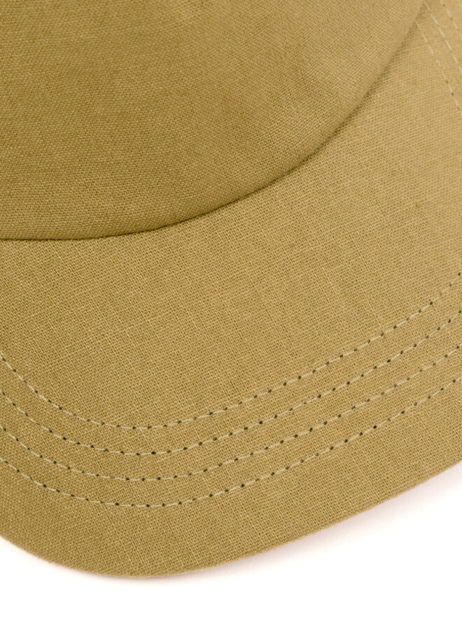 Linen Cap Green