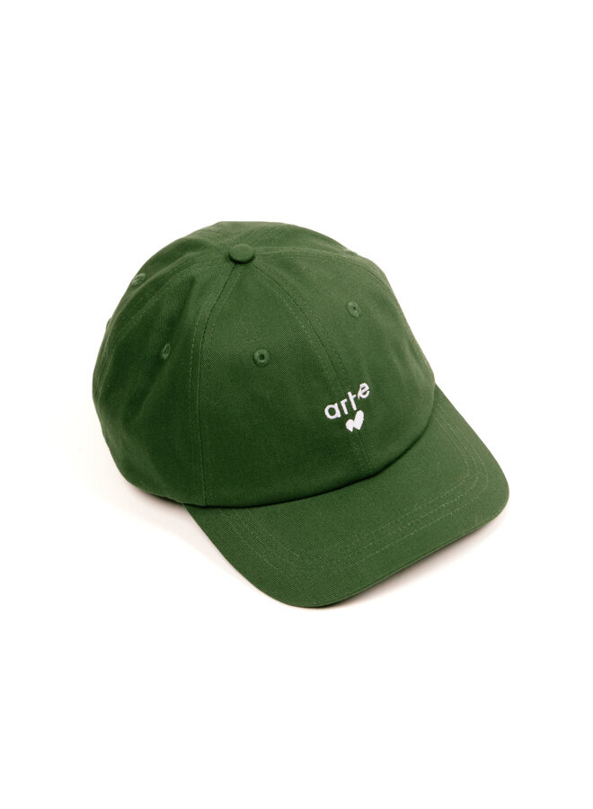 SS26 Heart Logo Cap Green