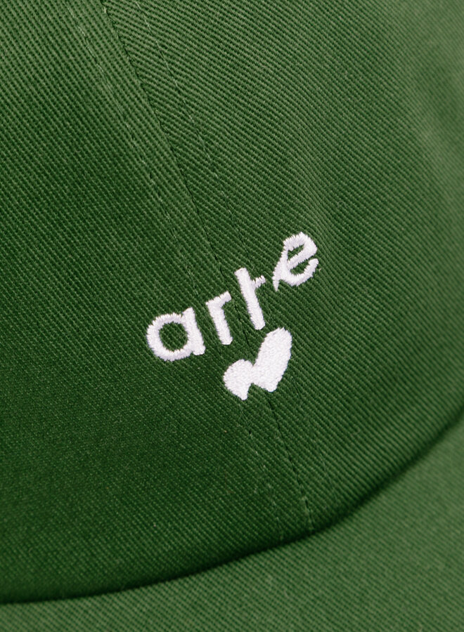 Heart Logo Cap Green