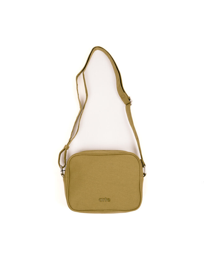 Linen Baka Bag Green