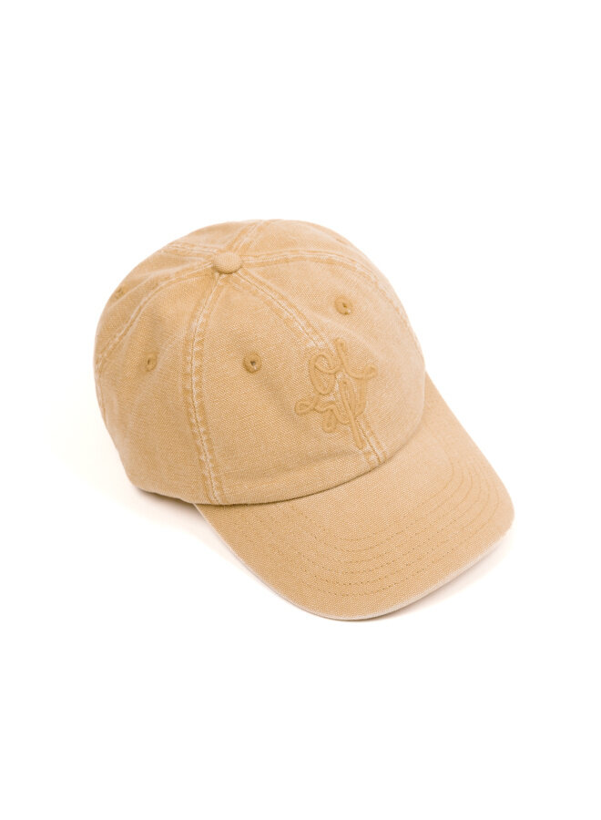 Monogram Washed Canvas Cap Medal Bronze