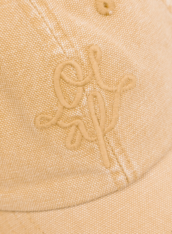 Monogram Washed Canvas Cap Medal Bronze