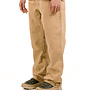 Regular Washed Canvas Pant Medal Bronze