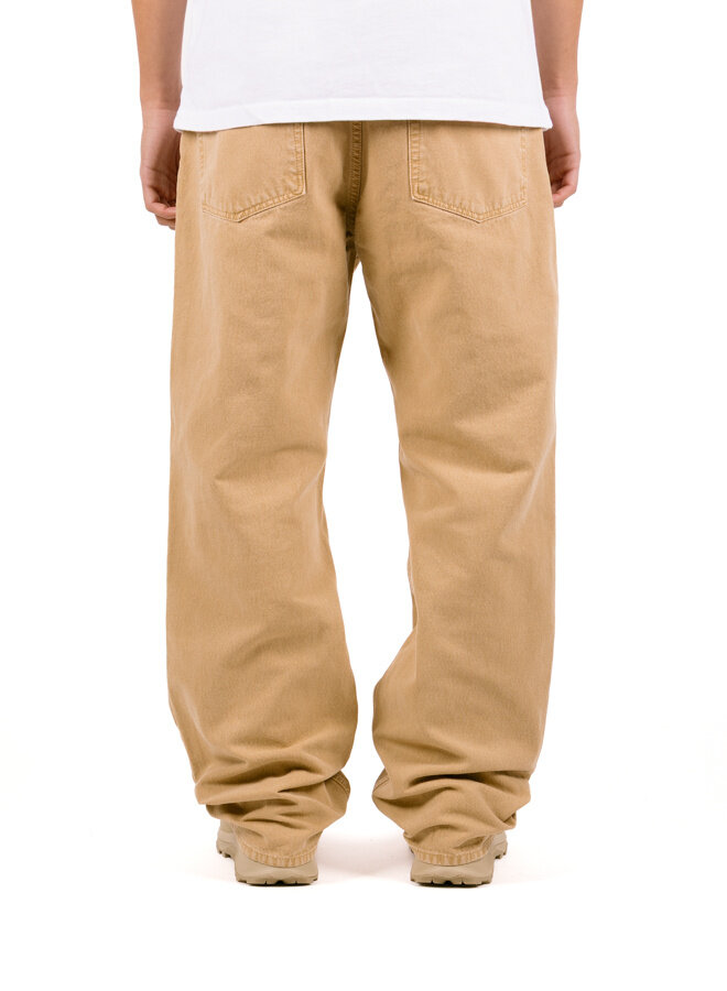 Regular Washed Canvas Pant Medal Bronze