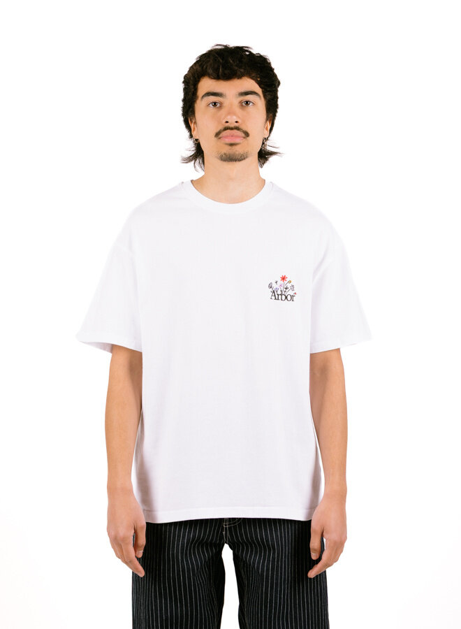 Flower Garden T-shirt White