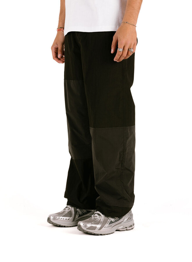 Squared Track Pants Black