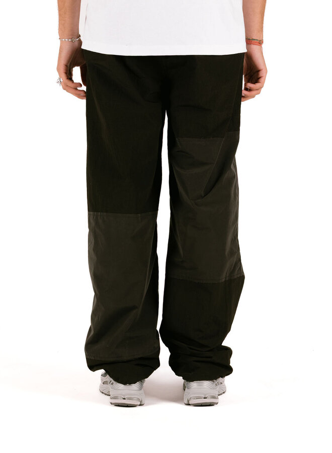 Squared Track Pants Black