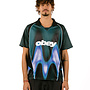 Obey Blurred Soccer Jersey Dark Teal Multi