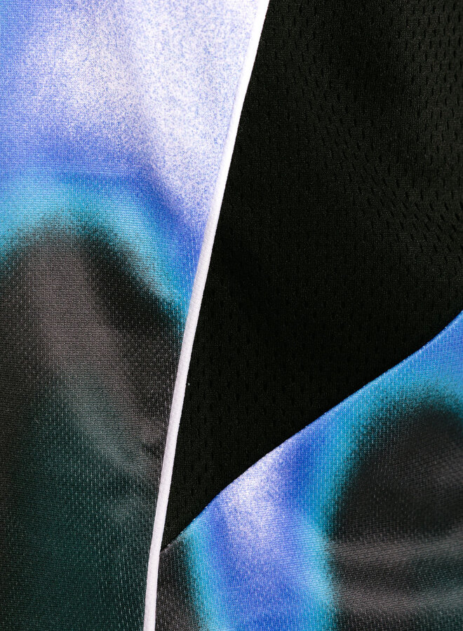 Obey Blurred Soccer Jersey Dark Teal Multi