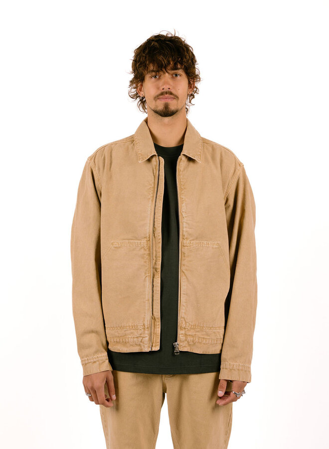 Washed Canvas Jacket Medal Bronze