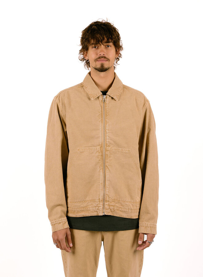 Washed Canvas Jacket Medal Bronze