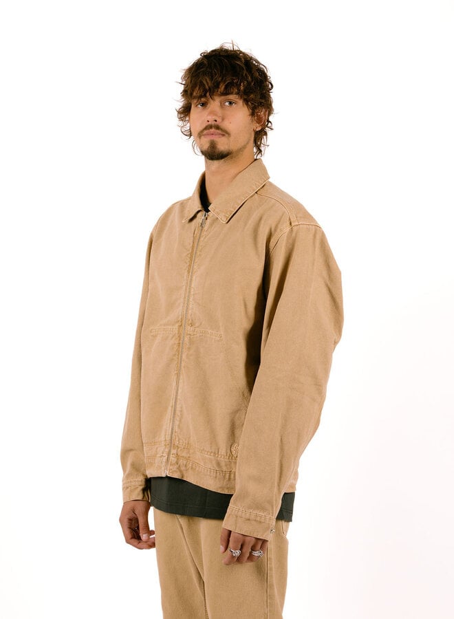 Washed Canvas Jacket Medal Bronze