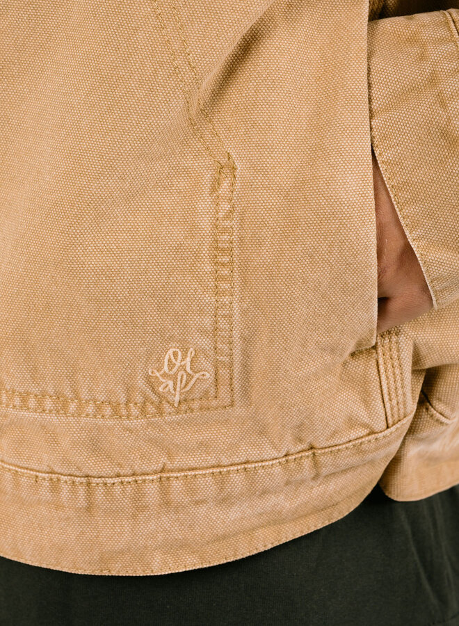 Washed Canvas Jacket Medal Bronze