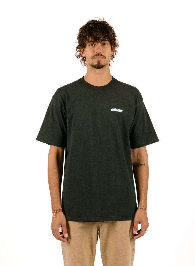 Obey Lips Vintage Black