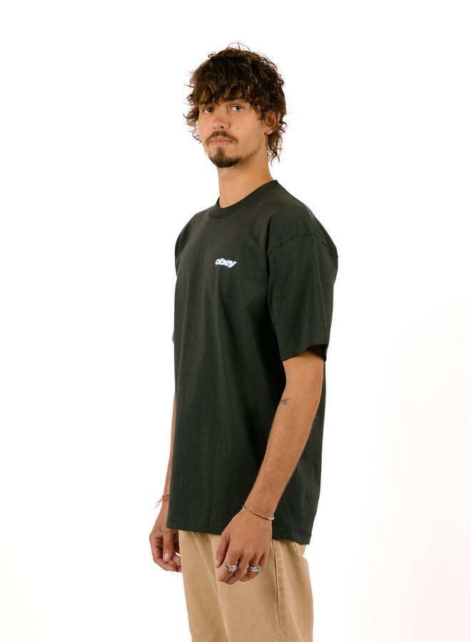 Obey Lips Vintage Black