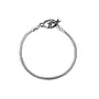 Icon Clasp Bracelet Silver